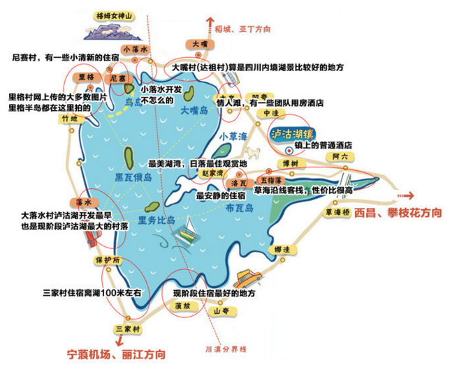 泸沽湖有什么景点 去泸沽湖怎么玩