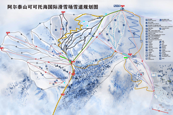 2023新疆可可托海滑雪场旅游攻略 - 开放时间 - 门票价格 - 雪道图?-?简介?-?交通?-?地址?-?电话?-?天气