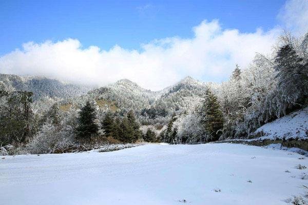 2021王岗坪贡嘎滑雪场自12月24日起正式对外开放