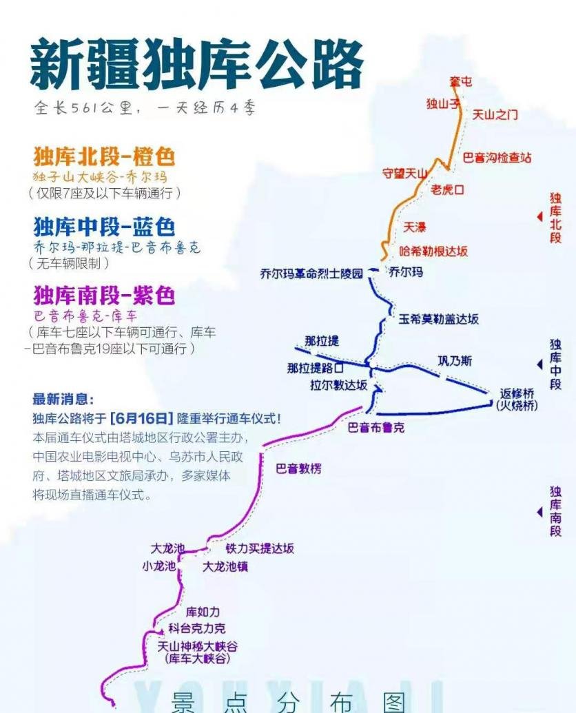 2024独库公路旅游攻略-门票价格-景点信息