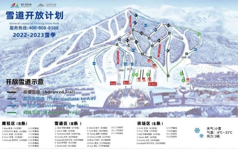 2023年1月富龙滑雪场住滑套餐详情(春节可预订)