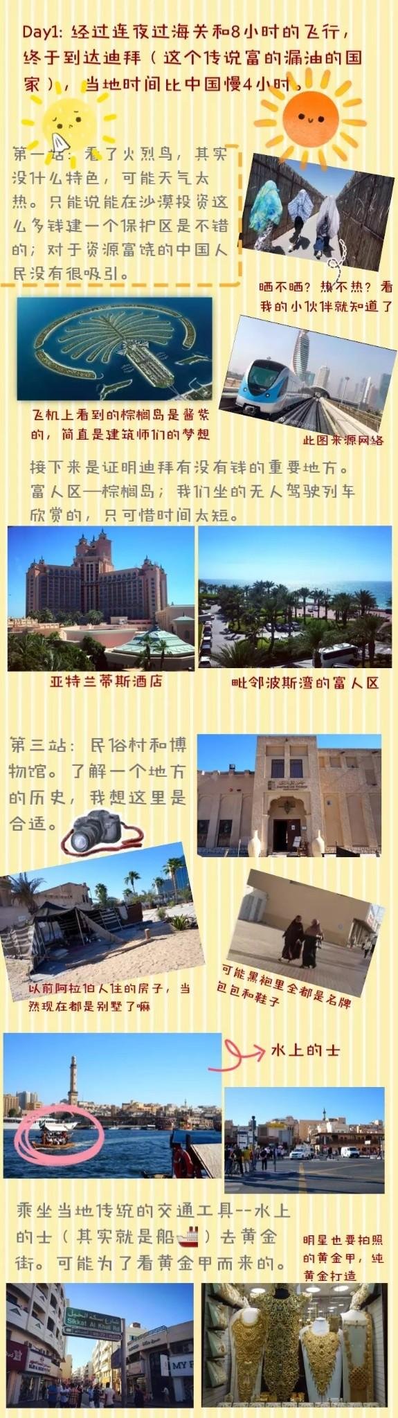 阿联酋有哪些旅游景区 阿联酋旅游攻略2017