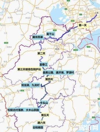 2020从上海到浙江自驾游路线推荐