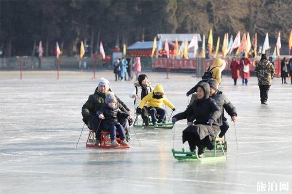 2020颐和园昆明湖冰场开放日